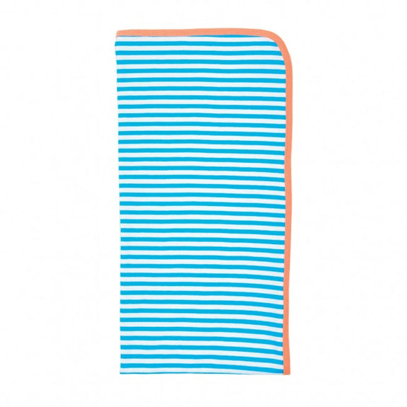 Farmer Boy Blanket Blue Stripes