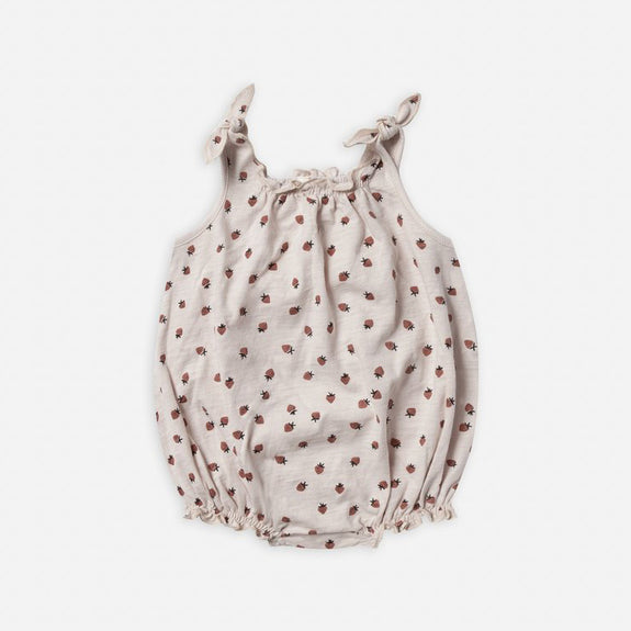 Should Tie Onesie - Strawberry