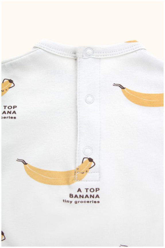Top Banana LS Body Light Grey/Sand