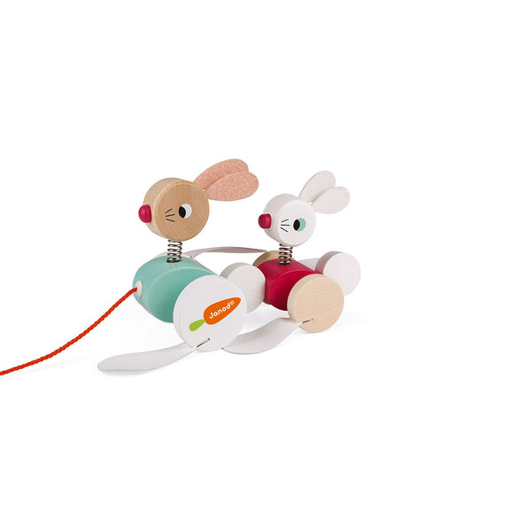 Zigolos Pull-Along Rabbits