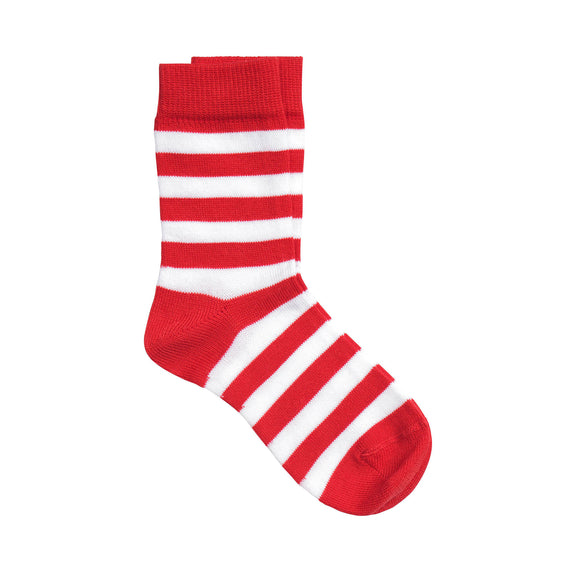 Verna Socks White/Red