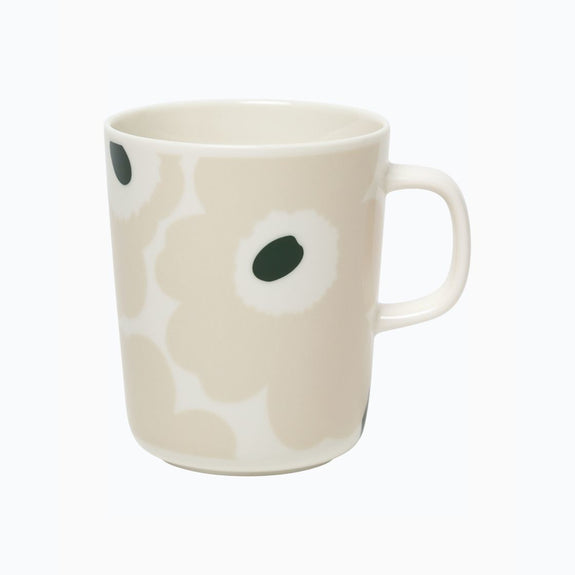 Unikko mug (beige, green)