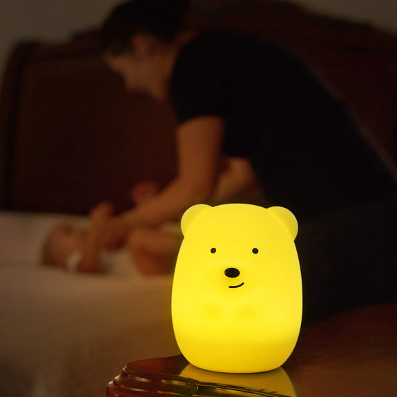 LumiPets Bear - Nursery Touch Night Light