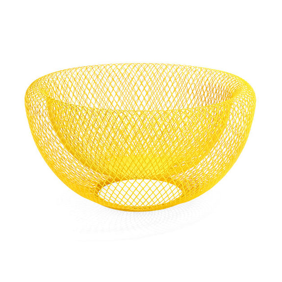 Wire Mesh Bowl - Yellow