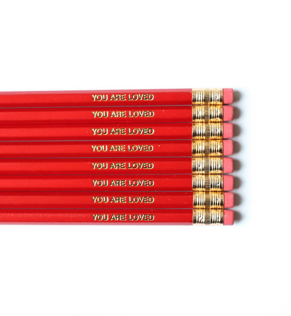 Pencil Set You Are Loved