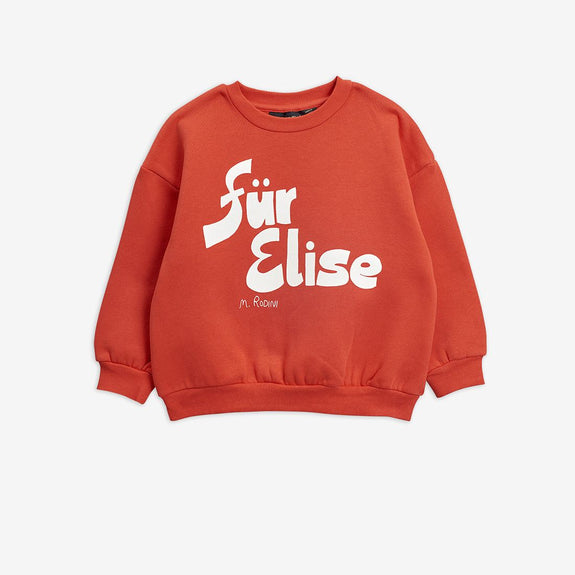Fur Elise Sweatshirt (Red)