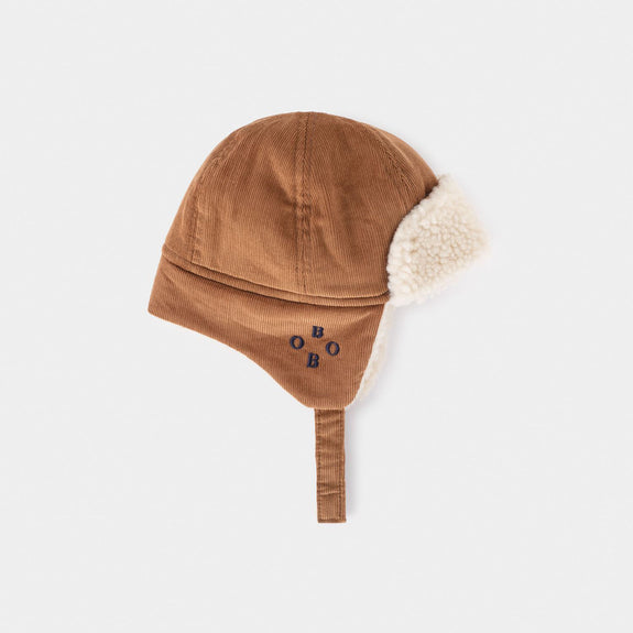 Sheepskin Baby Hat - Khaki
