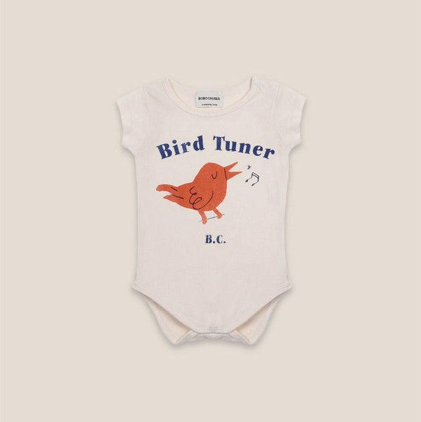 Short Sleeve Onesie - Bird Tuner