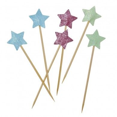 Party Sticks - Glitter Stars