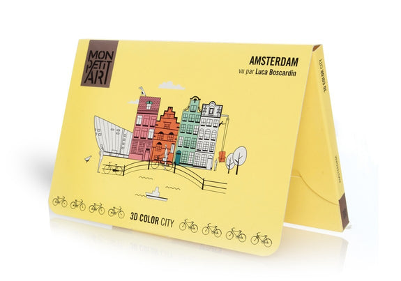 3D Color City - Amsterdam