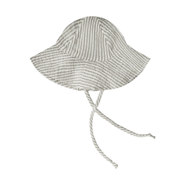 Floppy Sun Hat - Olive Stripe