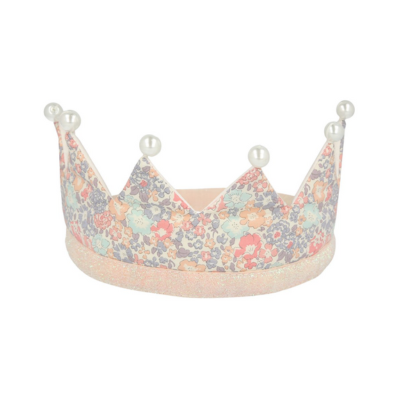 Floral & Petal Party Fabric Crown