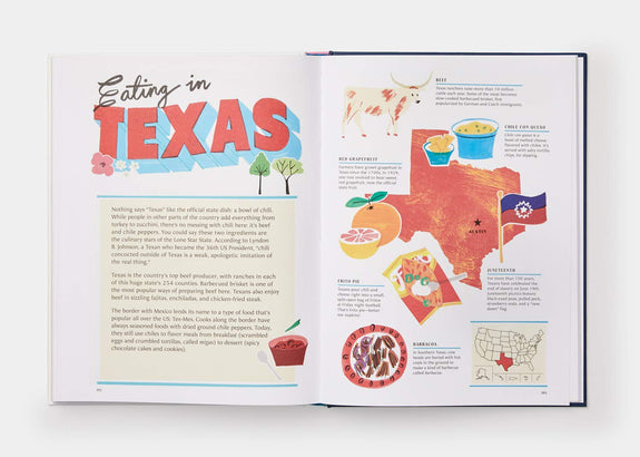 United Tastes of America: An Atlas of Food Facts & Recipes from Every State!