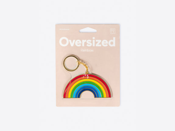 Oversized Keychain - Rainbow