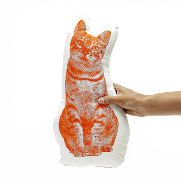 Fauna Pillow – Tabby Cat