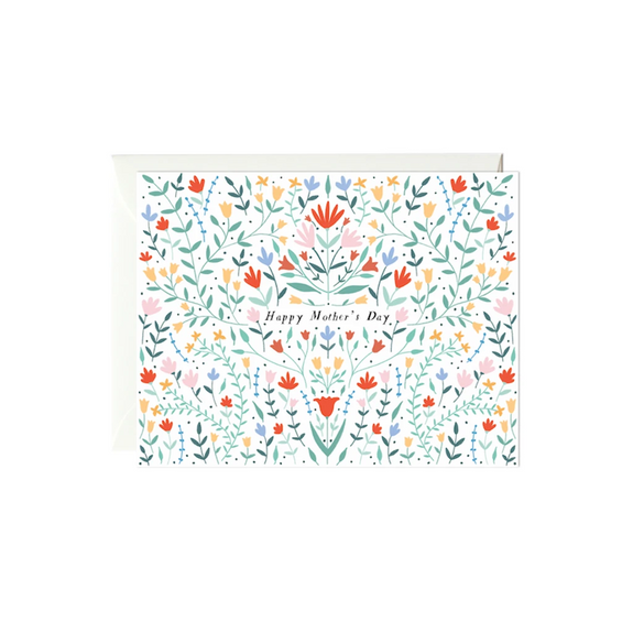 Mother's Day Floral Posies Card