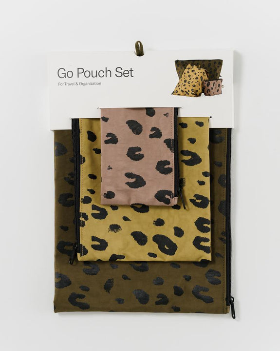 Go Pouch Set - Leopard