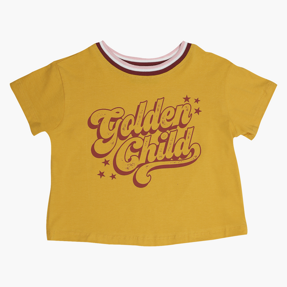 Golden Child Boxy Tee