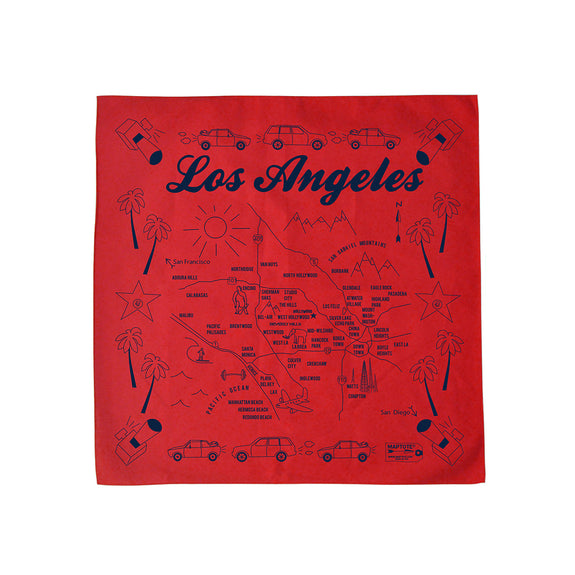 Los Angeles Bandana (Red)
