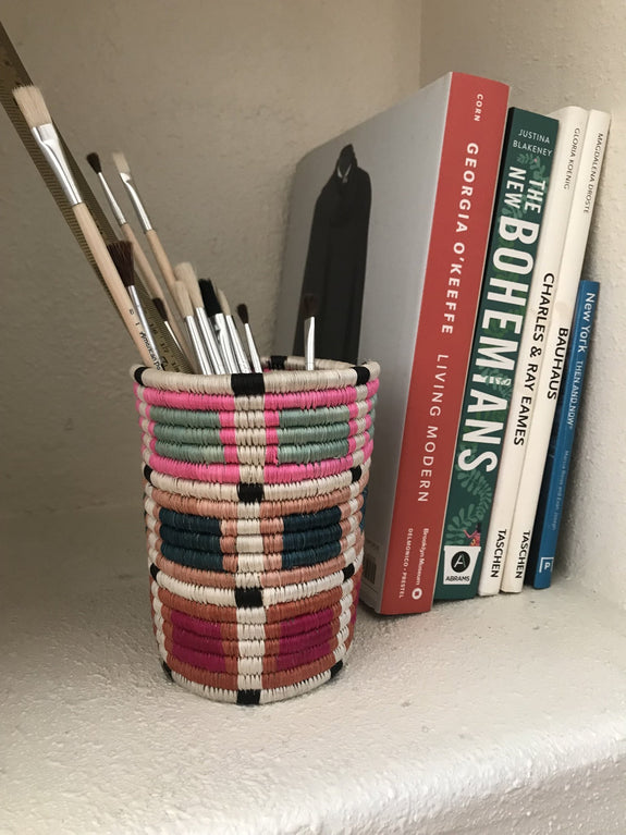 Vase/Pencil Holder - Neon