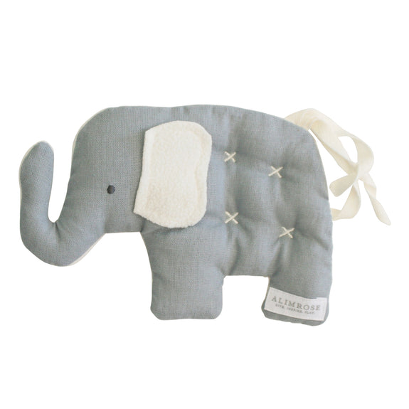 Toby Elephant Comfort Toy - Grey