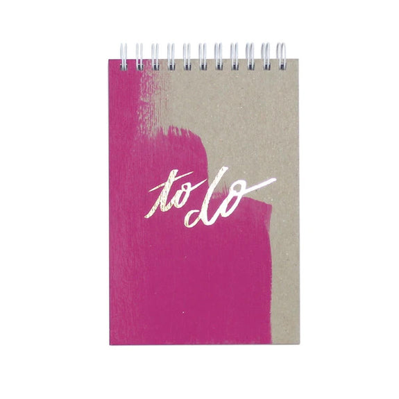 To Do Daily Jotter - Pink