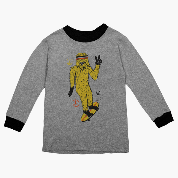 Radical Sasquatch LS Tee Grey