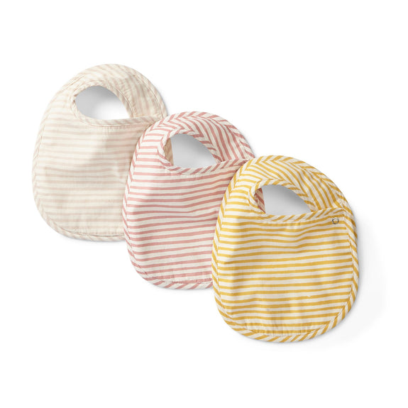 Stripes Away Bib Set of 3