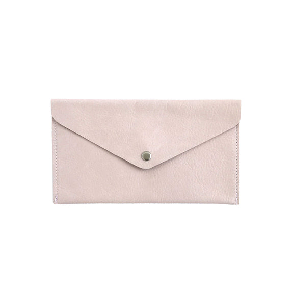 Large Violet Envelope Wallet - Cotton Candy
