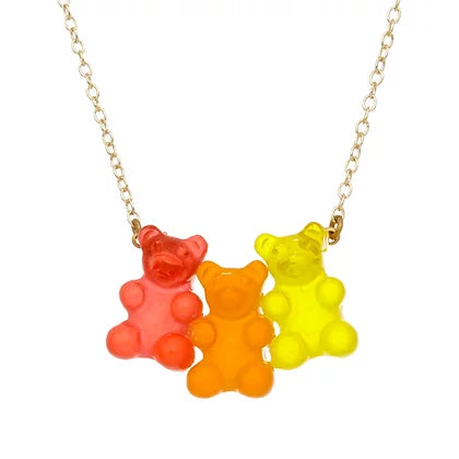 Gummy Bear Necklace - Citrus