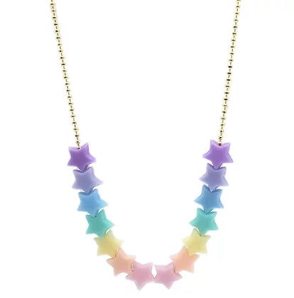 Pastel Star Necklace