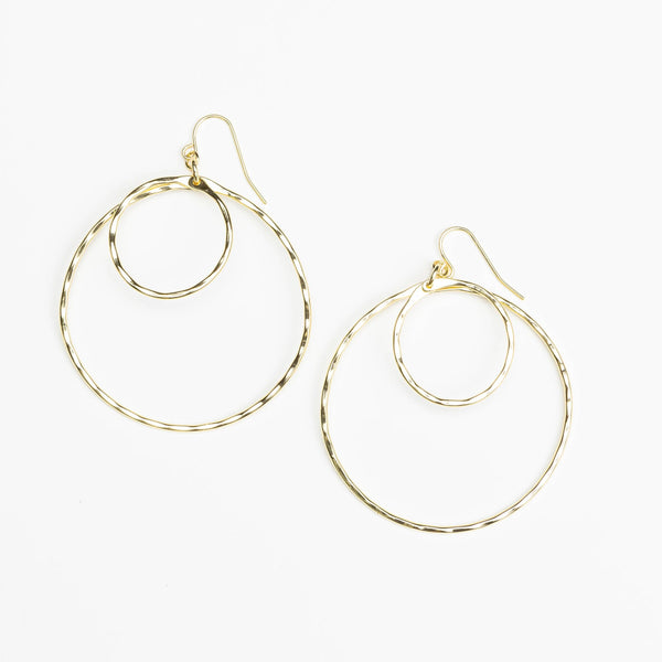 Harlow Double Hoop Earrings