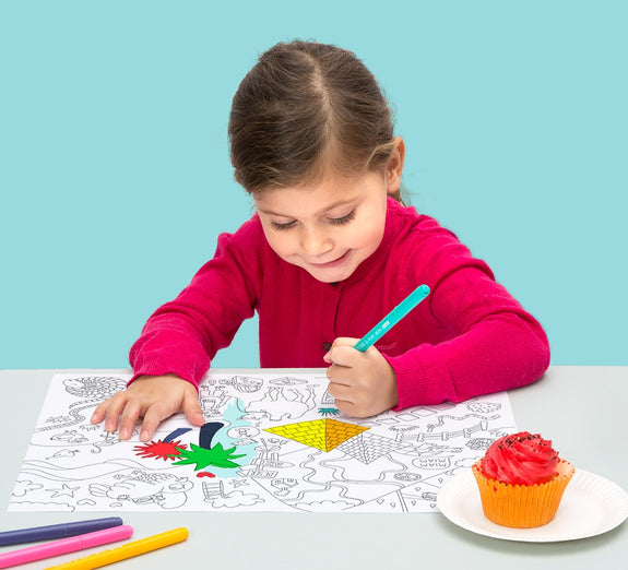 Giant Coloring Placemats Fantastic