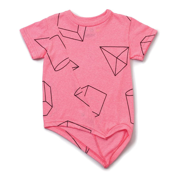 Geometric Penguin Shirt (Pink)