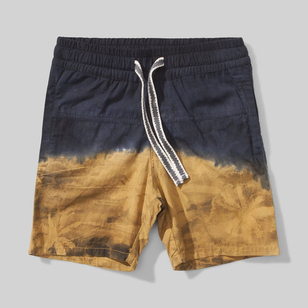 Island Split Shorts Mustard