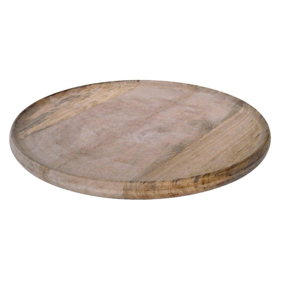 Mango Wood Round Platter