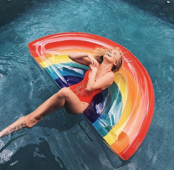 Rainbow Luxe Float