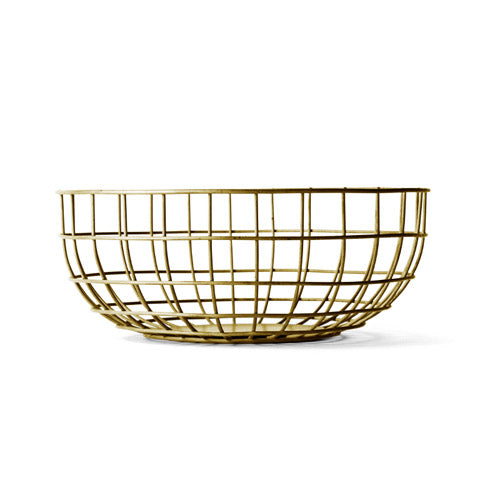 Wire Bowl (Brass)