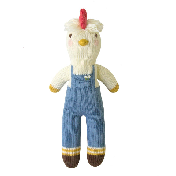 Knit Stuffed Benedict the Chicken