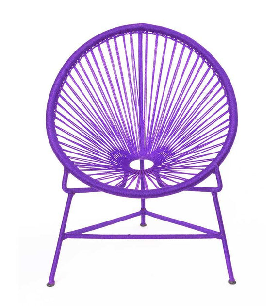 Senegal Nest Egg Child's Chair - Purple