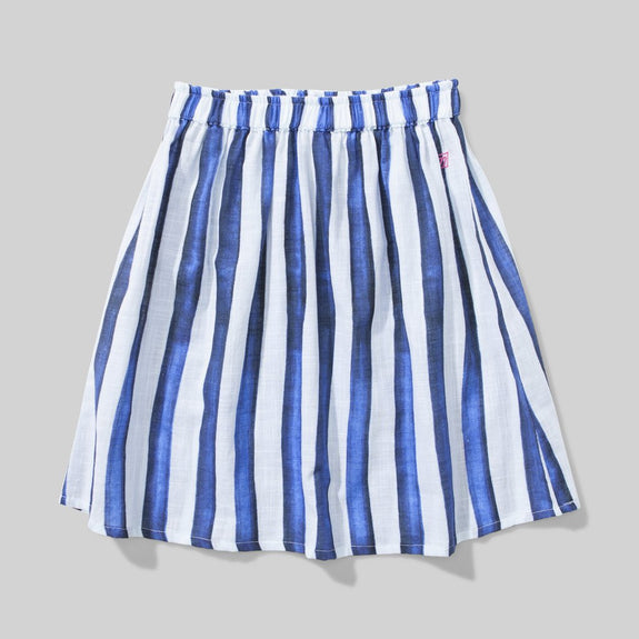 Soul Skirt Blue Stripe