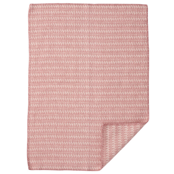 Sumba Eco Wool Baby Blanket Pink