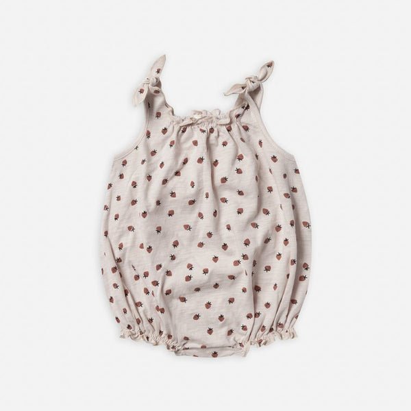 Should Tie Onesie - Strawberry