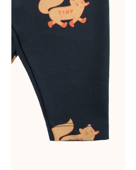 Foxes Pant Navy Camel