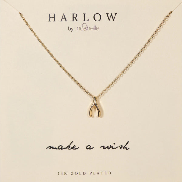 Harlow Wishbone Necklace