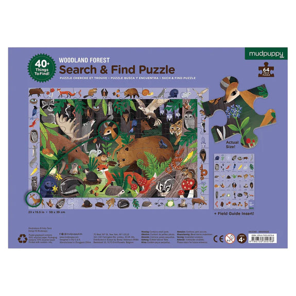 Woodland Forest Search & Find Puzzle