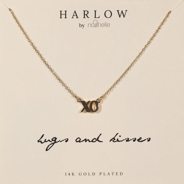 Harlow XO Necklace